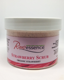 Raw Essence Strawberry Scrub